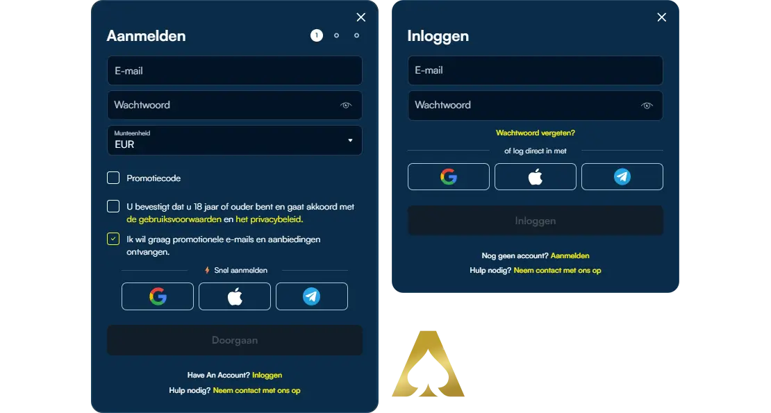 Aureon login and registration